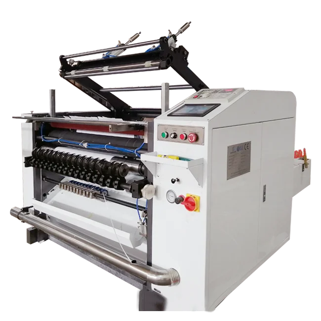Lottery Ticket Slitting Machine Rolling Paper Cutting and Rewinding Machine Delta PLC Core  Thermal Paper Slitting Machine