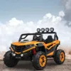 Orange 12v10a battery-390 motor-four-wheel drive-double door