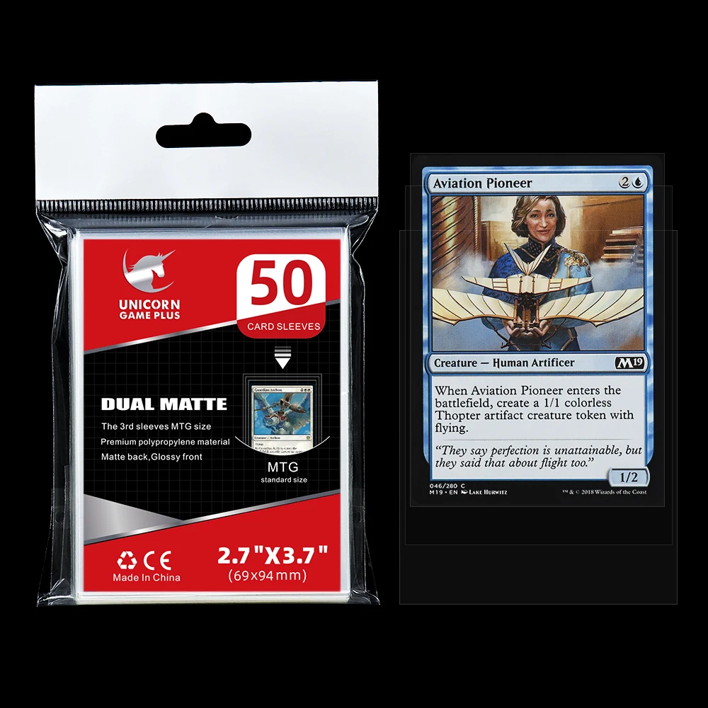 custom card sleeves 2018 Amazon.com: VEHASAYO Custom Holographic Card Sleeves, Laser Flashing Shiny  Design, Make Your Own Trading Collectible Card Protector, Compatible with  Yugioh & Magic The Gathering – MTG, TCG, OCG : Toys & Games main image 0