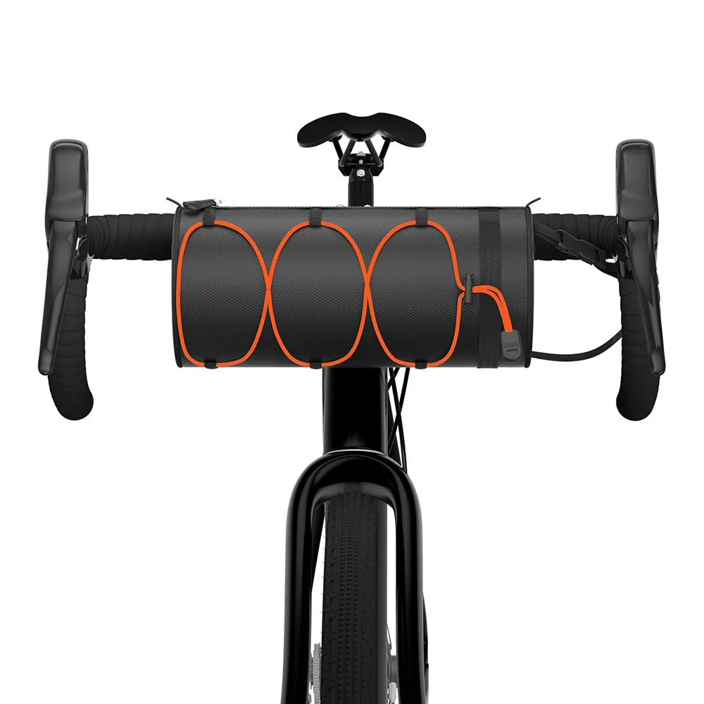 Front Hand Lixada Waterproof Bike Front Tube Bag Bicycle Handlebar