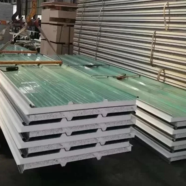 High Quality  Steel EPS Sandwich Roof Panel Modern Cold Room for Warehouse Hospital Hotel