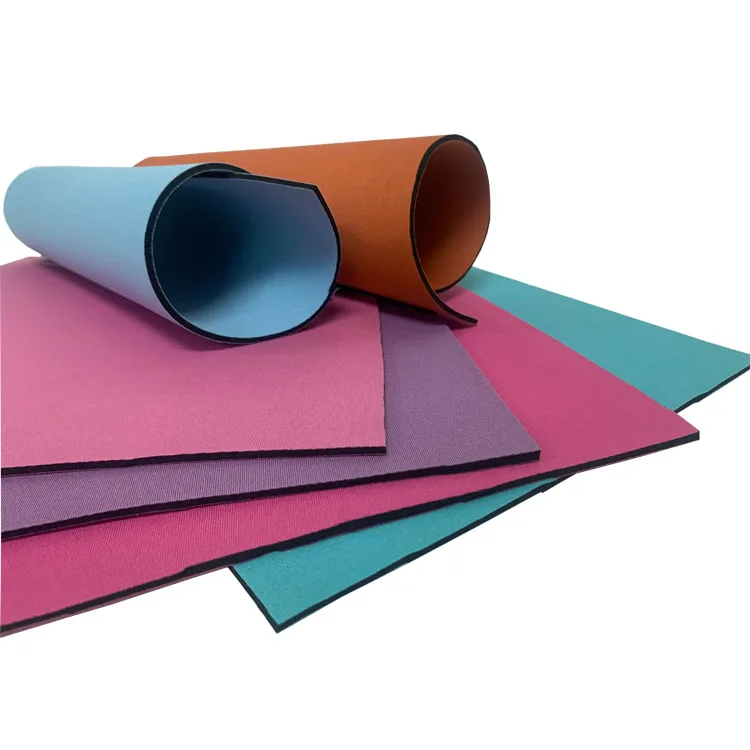Wholesale Multi Colors Customized Neopreno Material 2MM 3MM 5MM Thickness Neoprene Textile Fabric