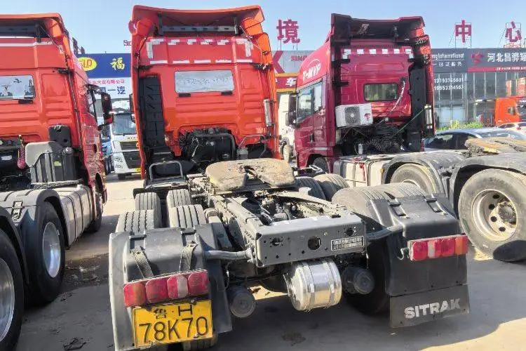 Used SINOTRUK SITRAK G7 Heavy Duty Logistics Truck 6X4 480HP Tractor Unit for Long Haul Transport