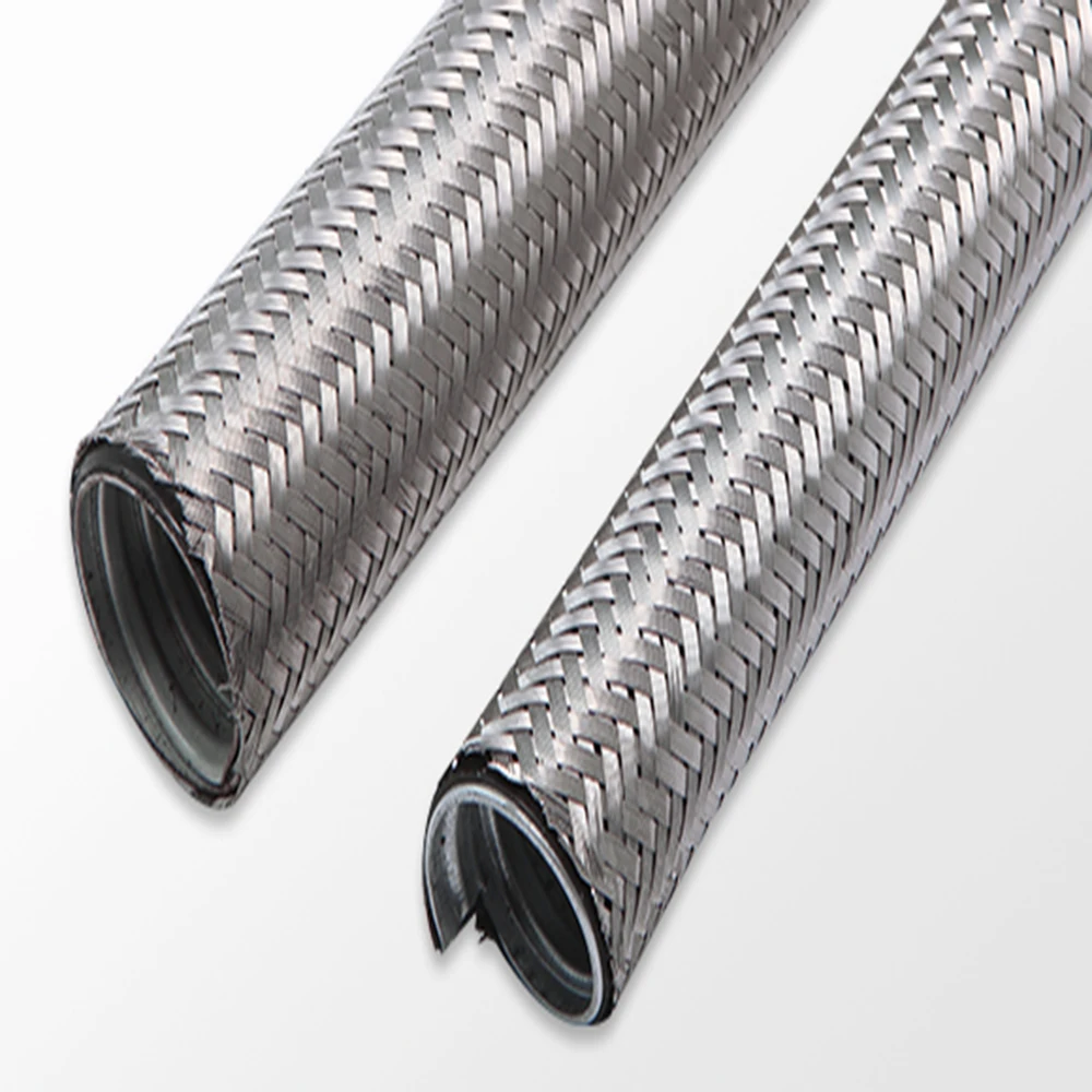 Металлорукав из нержавеющей стали в пвх. Fdn07_sp20x_z flexible Metal Conduit / металлорукав с протяжкой. Труба плетеная.