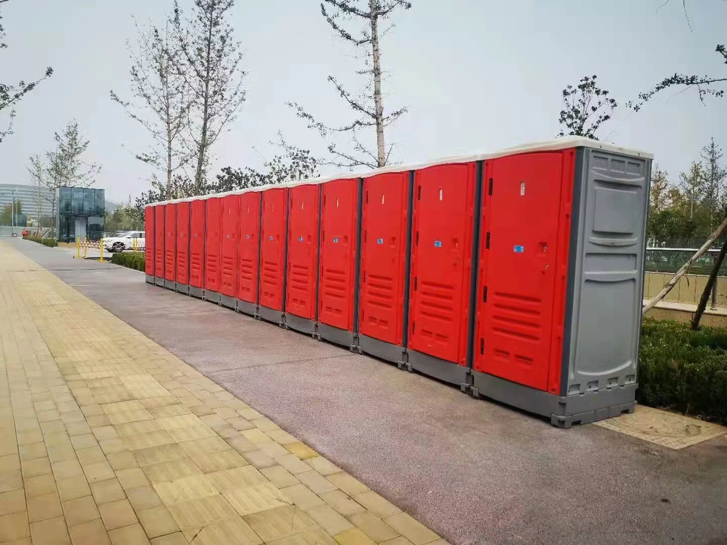 Mobile Toilet H9 Portable Restroom With Sink Mobile Restroom Toilet