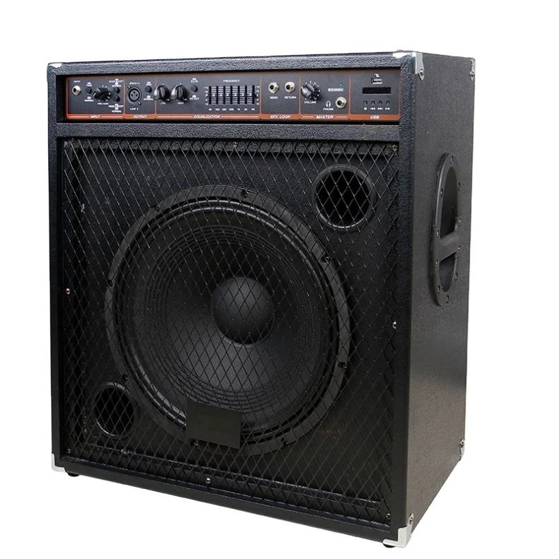 Professional 15 Inch 250W Acoustic Bass Box for Stage DJ Play