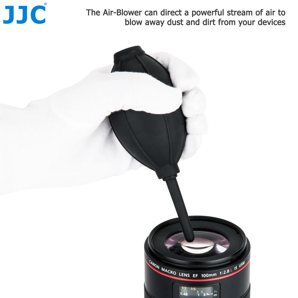 JJC CL-3(D) 3-in-1 Camera Cleaning Kit include Air-Blower, Lens Cleaning Pen, Microfiber Cleaning Cloth