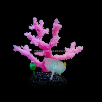 Aquarium tank Silicone Coral plant decoration boutique simulated plant decorations