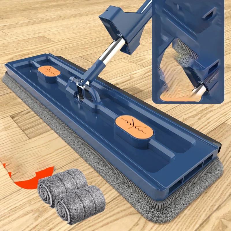 Magic Mops Cleaning Mop 360 Lazy Household Floor Scratch Clean Flat Mop