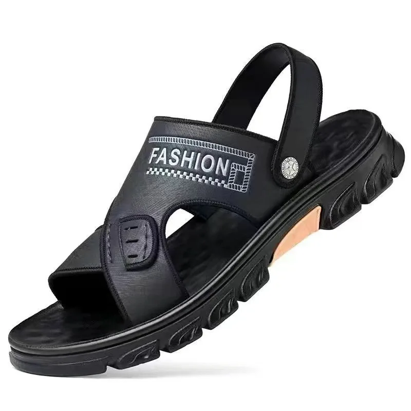 Summer Cheap India Pakistan Chappal Leather Flat PU Men Sport Sandals  slippers