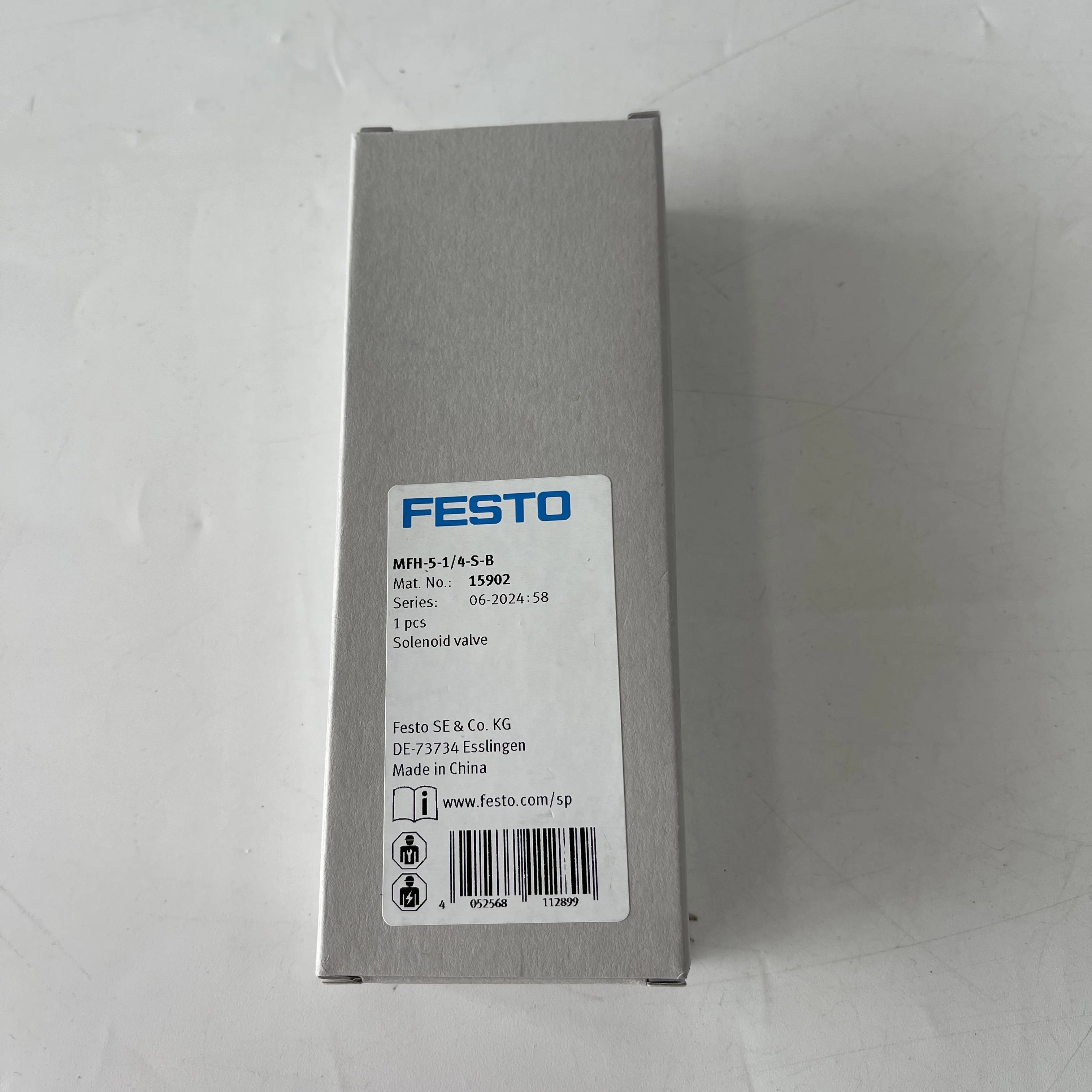 Festo Solenoid Valve MFH-5-1/4-S-B