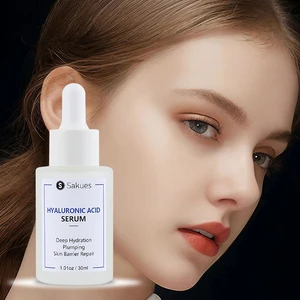 OEM ODM Anti-Aging Face Serum with Hydrating and Brightening Properties Hyaluronic Acid Skin Care Serum