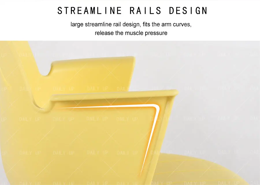 Classic Household Leisure Chair With Plastic Backrest Metal Frame And Curved armrest Bedroom Chair For Reception Kitchen Dining