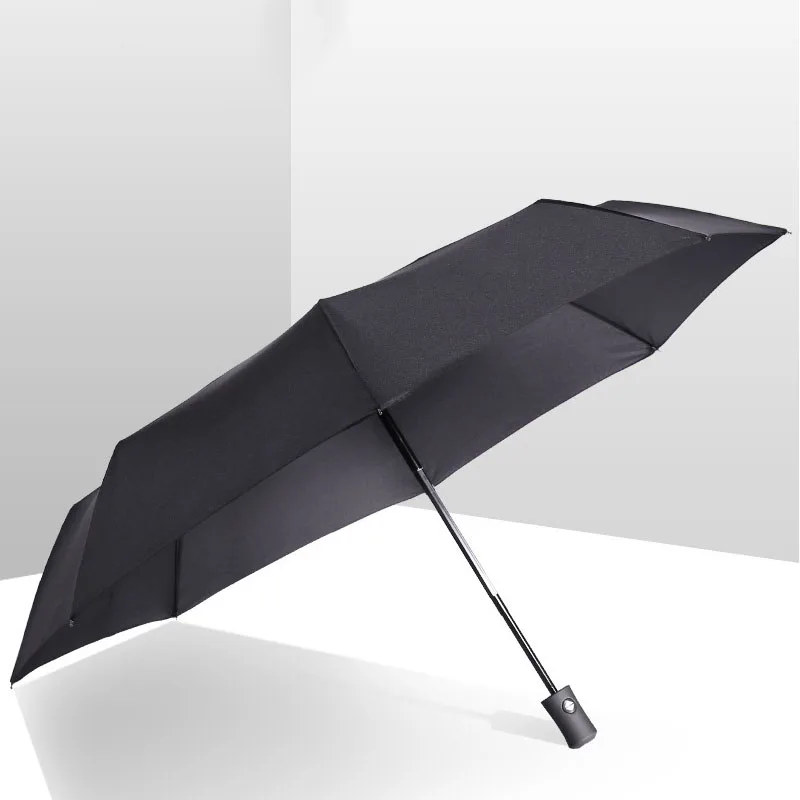 auto paragua compact umbrella small size windproof fiberglass customized logo print for travel