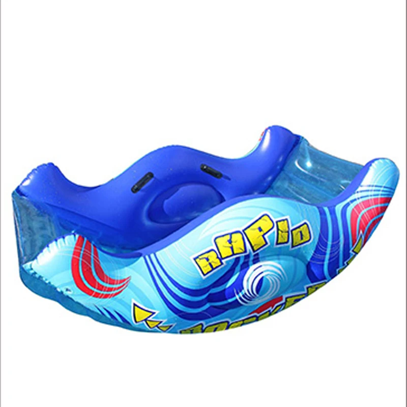 Customized Rapid Rocker Rider Inflatable Pool Water Kids Rocker Toy Large Inflatable Water Pool Toys Custom Kids Rocker