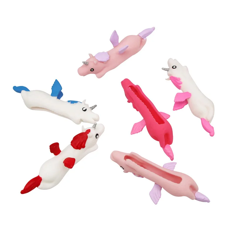 Bjq365 Licorne Slingshot Catapulte À Élastique Jouets Volants À Doigts Jouets D'éjection Jouets De Tir Pour Enfants En Tpr Animaux - Buy Product on