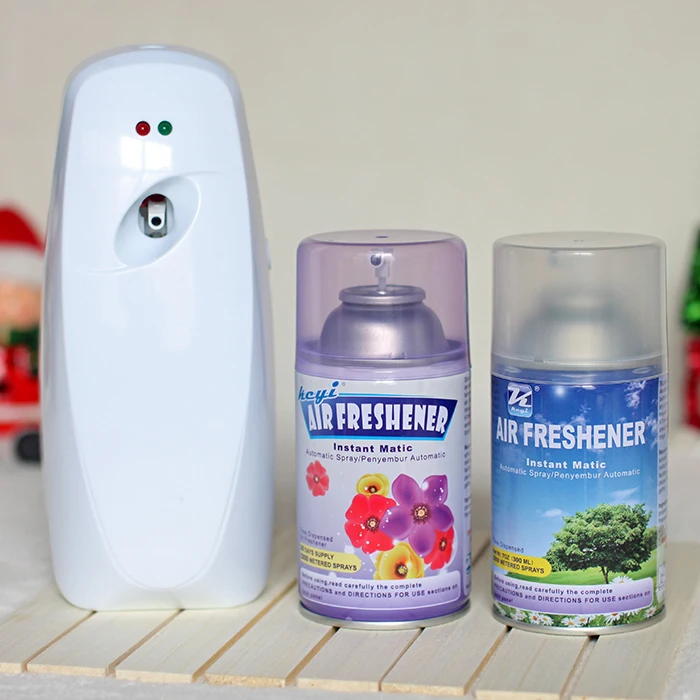 Customize Battery Operated Wall Mounted Manual Perfume Sprayer Plastic Air Freshener Season Hill Automatic Aerosol Dispenser