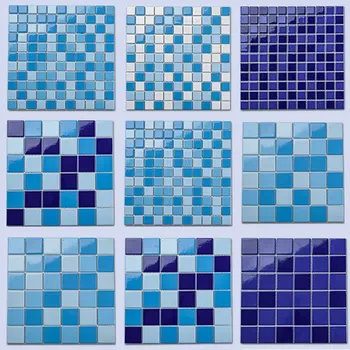 Venetio Factory direct sales various color Outdoor swimming pool mosaic tiles bathroom wall tiles