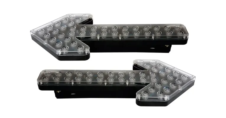 HDB-66 Tow Trucks Warning Vehicles Mounted Strobe Directional Advisor LED Traffic Arrow Blight