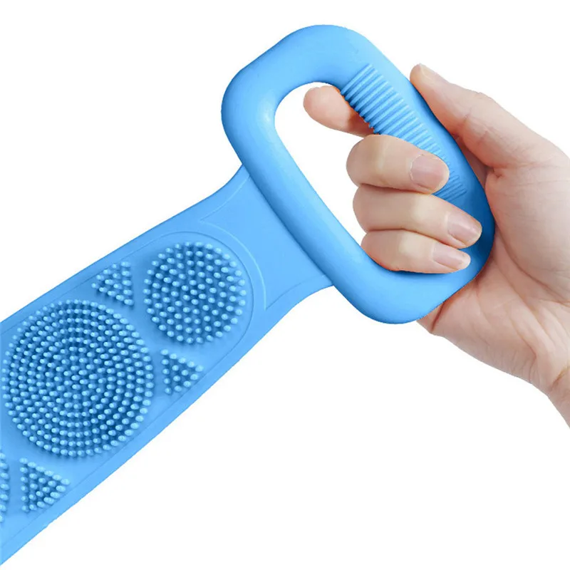 Silica Gel Scrub Towel Powerful Two-Sided Bath Towel