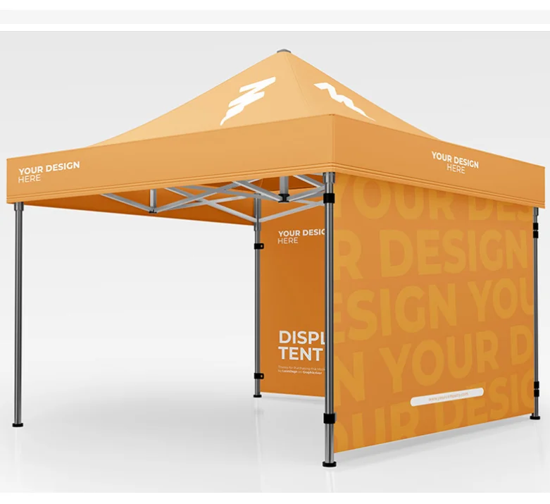 Factory Hot selling Advertising Display Manufacturer Aluminum Canopy Outdoor Pop Up Tent