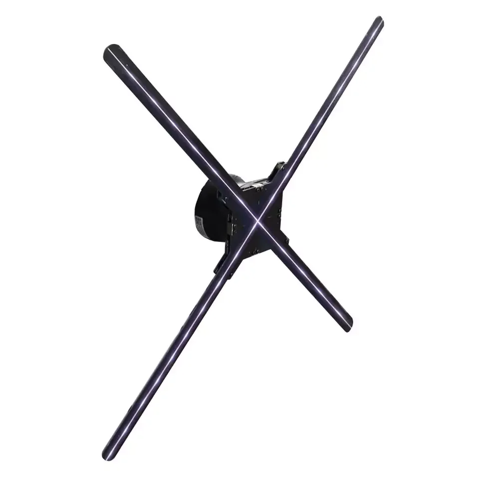 Christmas Tree 3D Hologram Advertising Machine Z8 75 cm Commercial Indoor Holographic Fans for Education