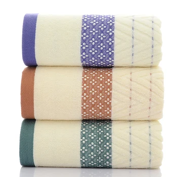 Wholesale 100% Pure Cotton Bath Towels Customizable Logos for Adult Households Gift Quality Available in Stock