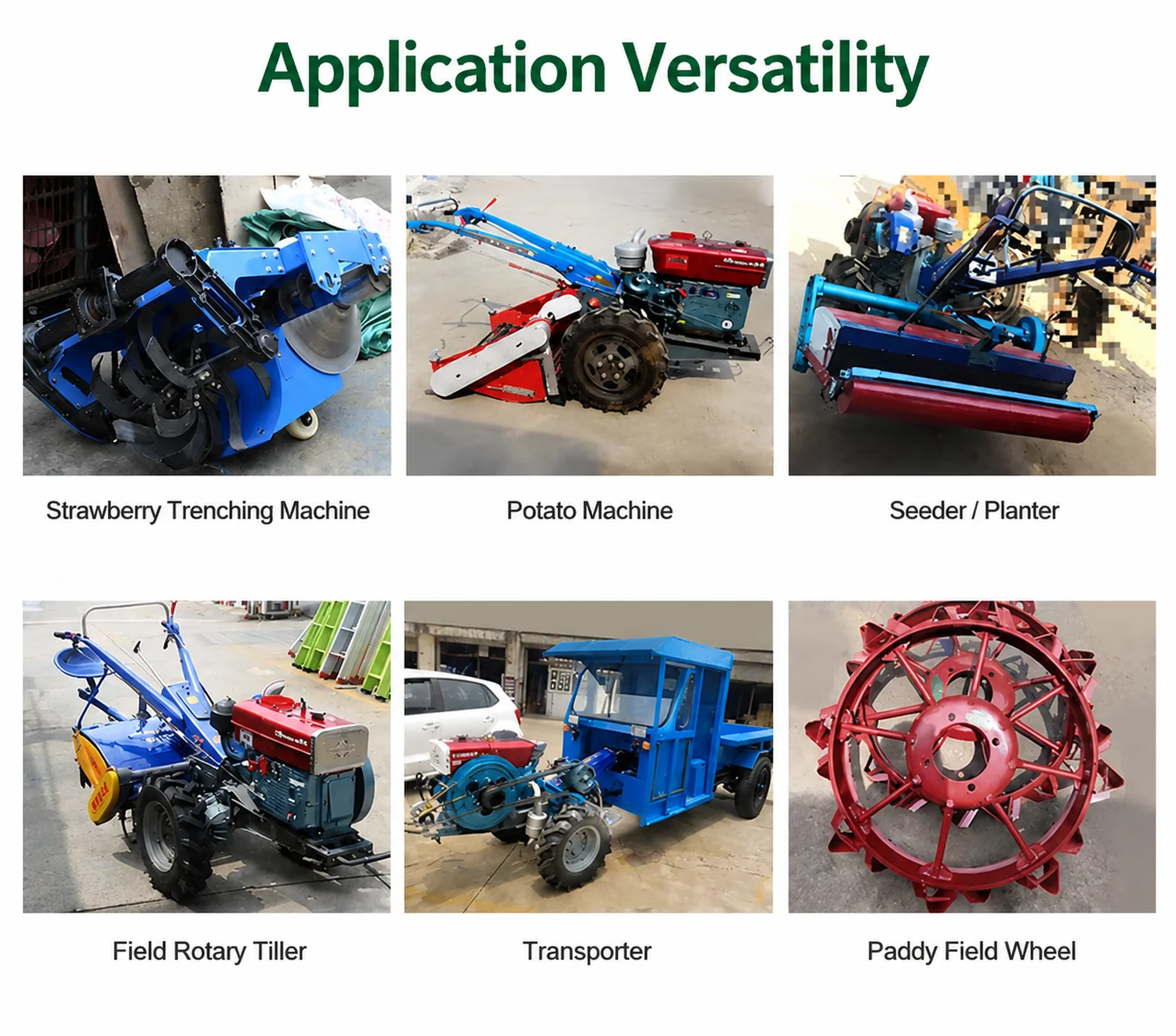 8HP Walking Tractor