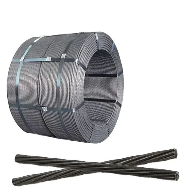 Высокопрочная 7-проволочная предварительно напряженная бетонная нить для строительства 0 5 дюймов с низкой релаксацией протектор из ПК кислотным травлением