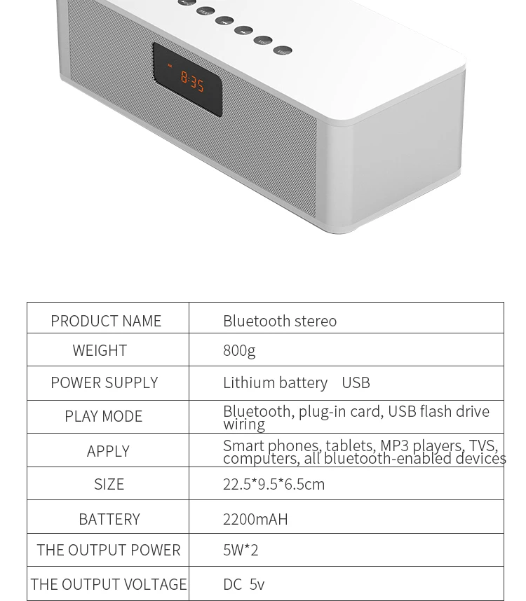 2021 Home Music Player With remote control big blue tooth speaker boo fer speaker blue tooth - ANKUX.COM