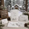 Kit per Matrimonio Invernale in Stile Bosco