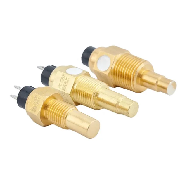 VDO 1/2 NPT 21mm Thread Diesel Engine Oil Temperature Sensor Water Temperature Sensor for Generator Set