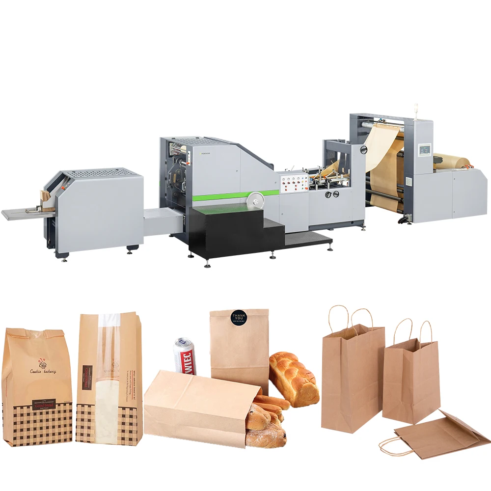 Square Bottom Paper Bag Making Machine - Sahil Graphics