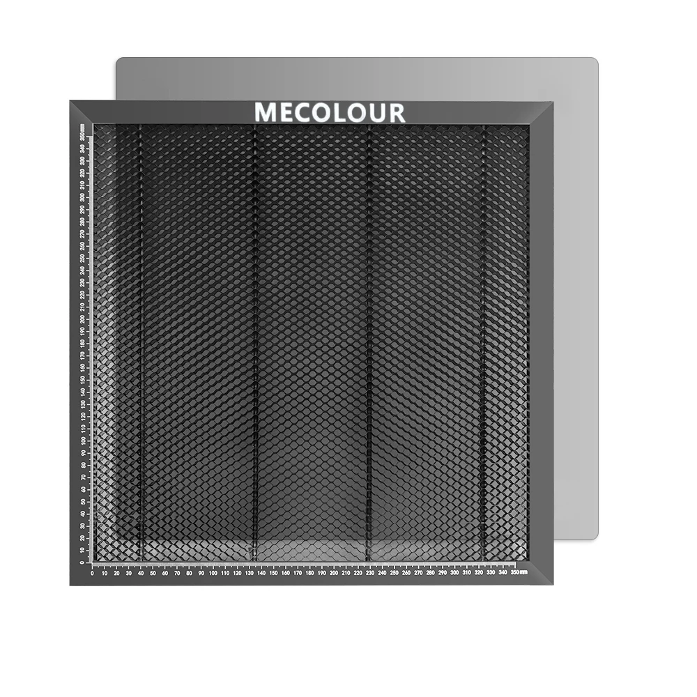レーザーカッターハニカム作業パネルセット、15.7x15.7x0.87インチの