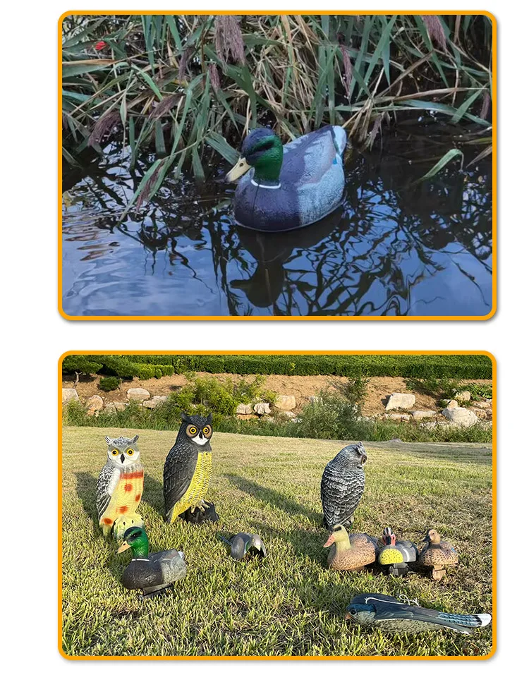 Hitop 340g Hunting Outdoor Decoy Full Flocked Hunting Bait Full Body