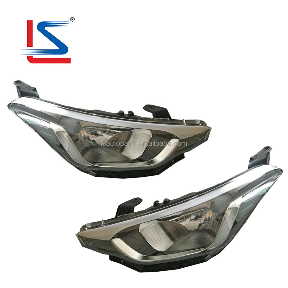 Auto HEAD Lamp for HYUNDAI I20 2016 Headlights OEM 92101-C7000  92102-C7000 Others Car Light Accessories