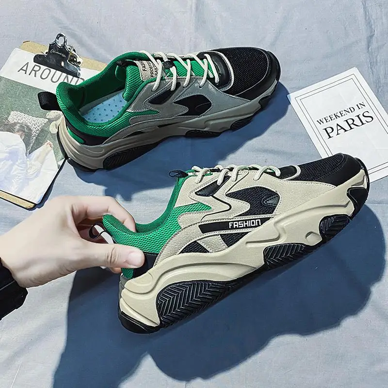 
 Высококачественная Мужская Повседневная обувь Sto, оптовая продажа 2020, новейшие дизайнерские мужские кроссовки на массивной подошве  