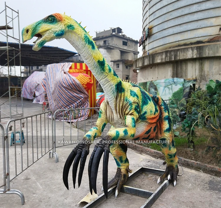 Factory Price Custom Dinosaur Replica Animatronic Dinosaur Therizinosaurus for Dino Park