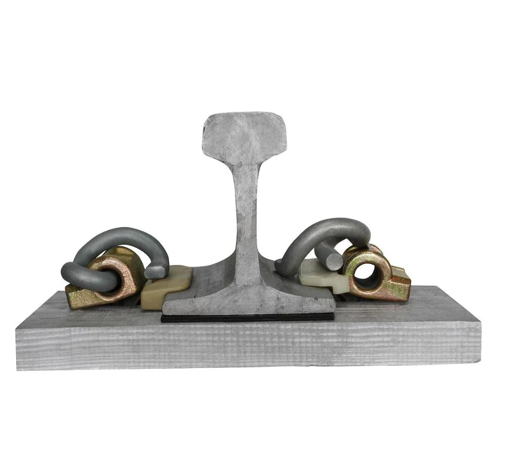 用于钢轨的弹性铁路紧固系统