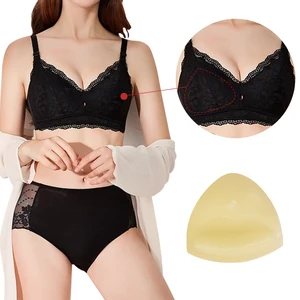 Plus Size Silicone Push up Bra Stick on Adhesive Pads Removable Reusable Inserts