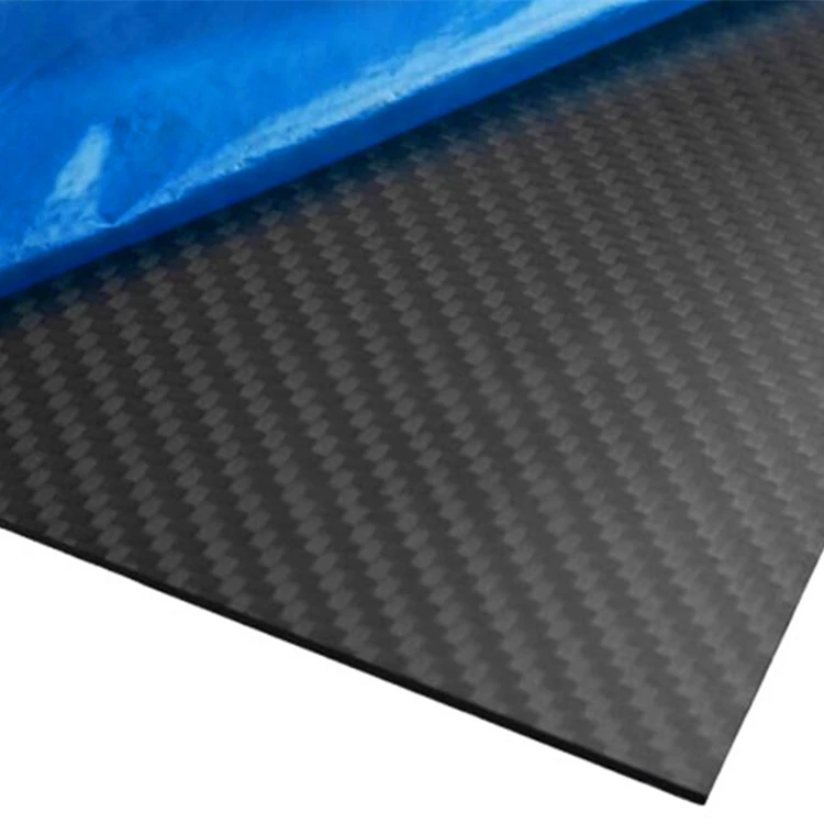 laser cut manufacture 3k unidirectional carbon fiber laminated sheet price custom colored forged plate cnc cutting