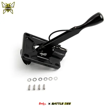 Quick Shift Racing Short Shifter Box Aluminum Black for Nissan 350Z Z33 G35 6 Speed Gearbox Assembly Car Gear Knob
