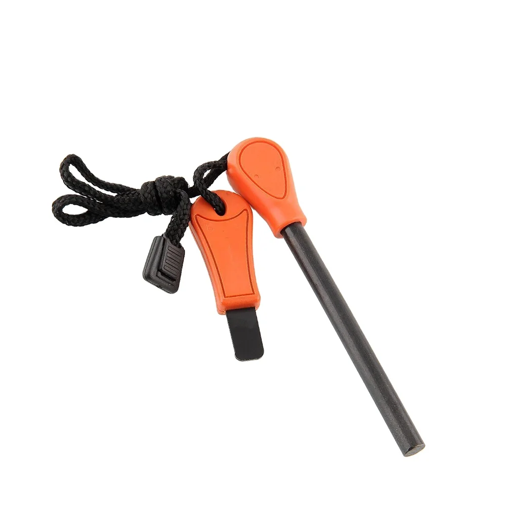 Feuerstarter Outdoor Camping Emergency Survival Tool Kit Magnesium Lighter Fire Steel Ferro Flint Stone Rod Fire Starter