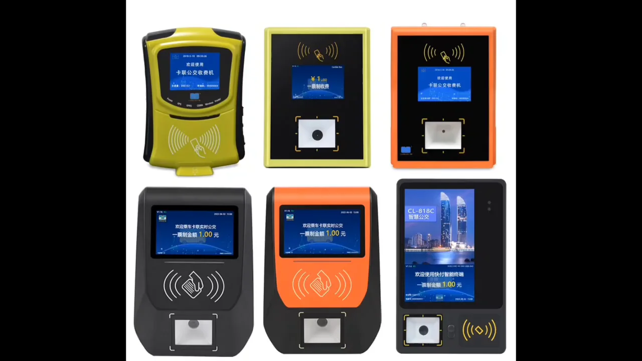 Public Transportation 4g Rfid Ic Card Reader/bus Pos Payment Terminal