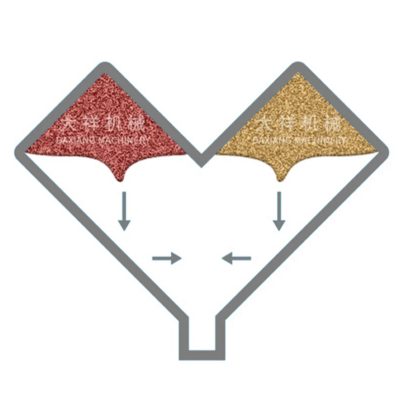 V-10B Ingredient Powder Commingler Mixer V Agitator Machine 10L Barrel Capacity V Blender for Tea Herbs Beans