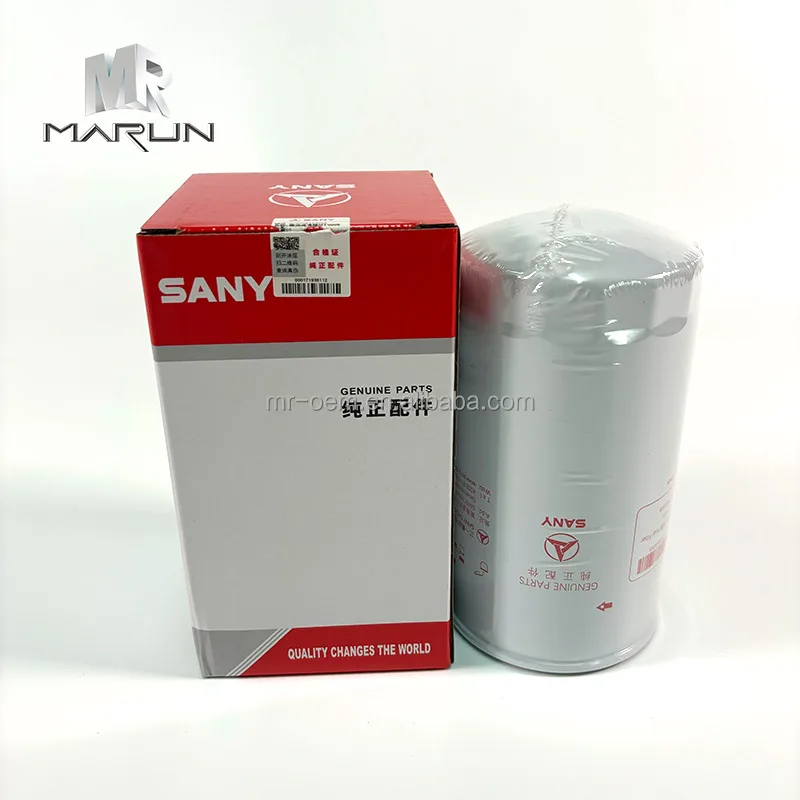 Genuine Oil Filter GLQ008464056 for Excavator SFF0008 (Sy235/Sy195/Sy215c) Diesel Engine 99.5% Filtration Efficiency Made