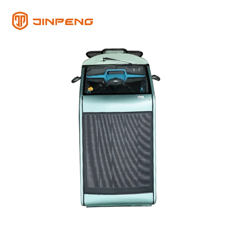 Factory Price Electric Rickshaw Big Power Solar EV Car with 4 Seats Passenger Tricycle