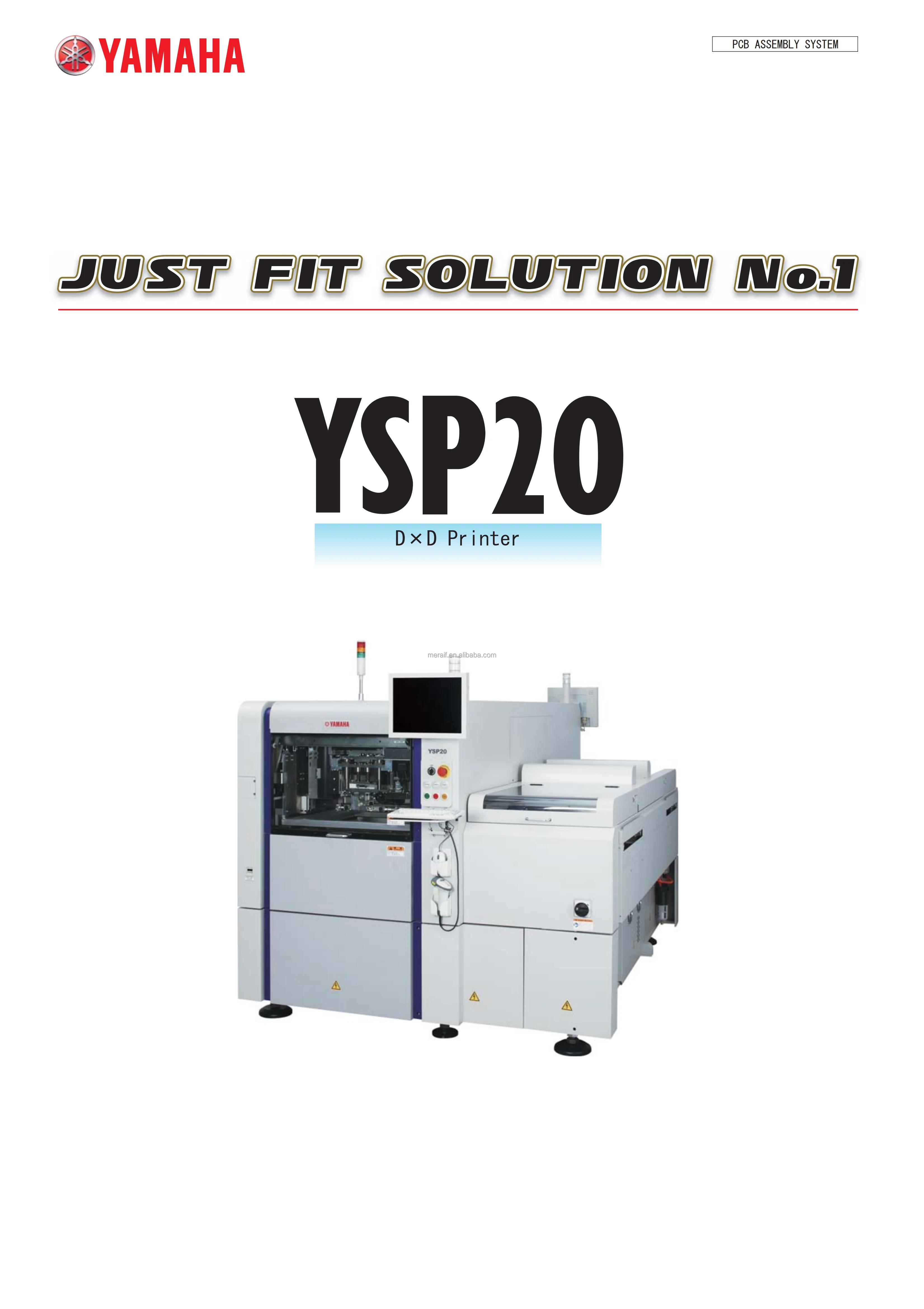 Yamaha Ysp20 Solder Paste Printer Smt Screen Printer Smt Stencil