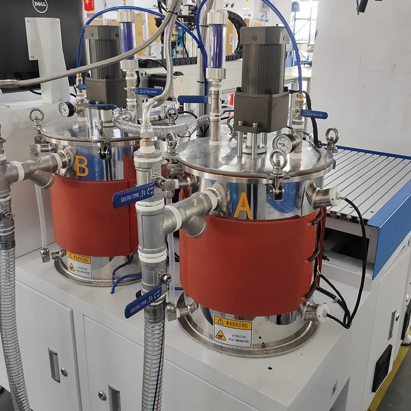 3 Axis ab Two Part Component Liquid Silicone Epoxy Resin Pu Automatic Glue Dispenser Dispensing Mixing Potting Filling Machine