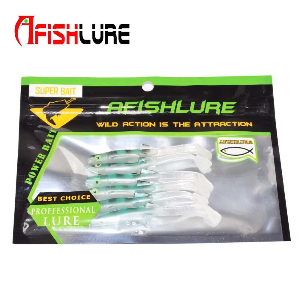 Afishlure Fishing Soft Lure 6Pcs/Lot Soft Sea Eel Top Quality False Ba –  Bargain Bait Box